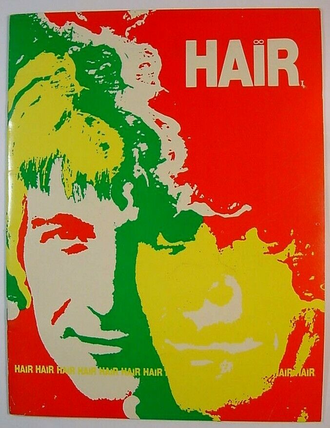 Hair Rock Musical-program-1969 Tour-original