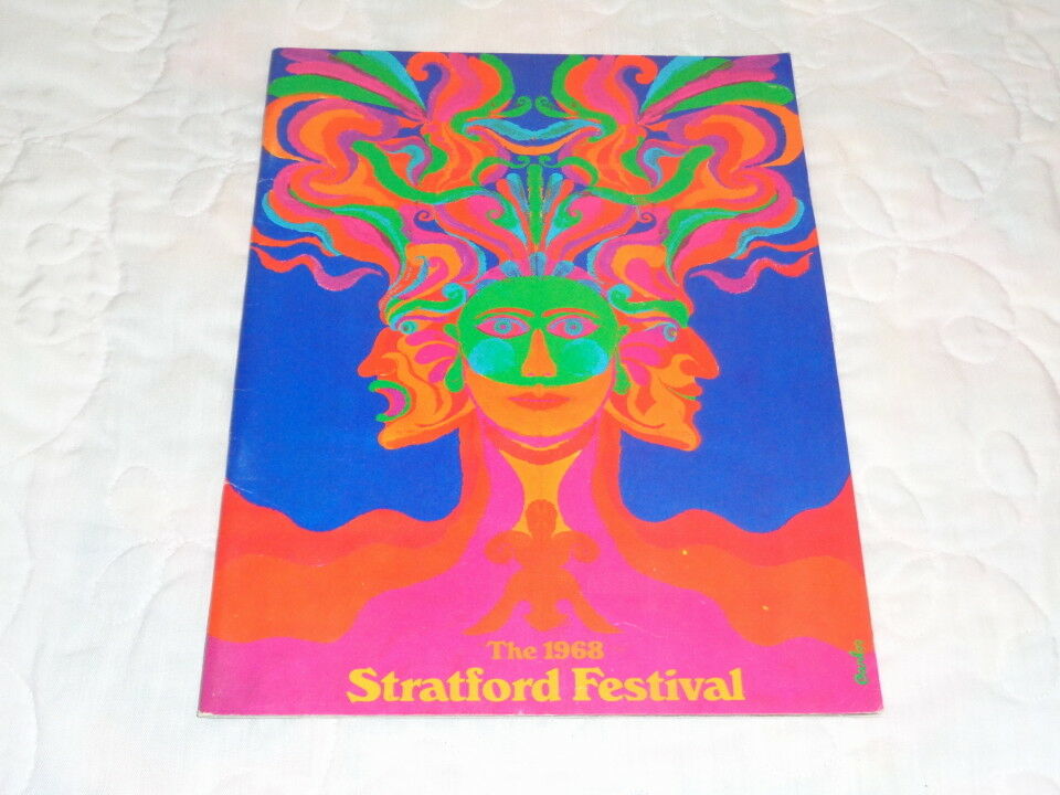 1968 Stratford Festival Program Christopher Walken Romeo And Juliet Vintage Rare