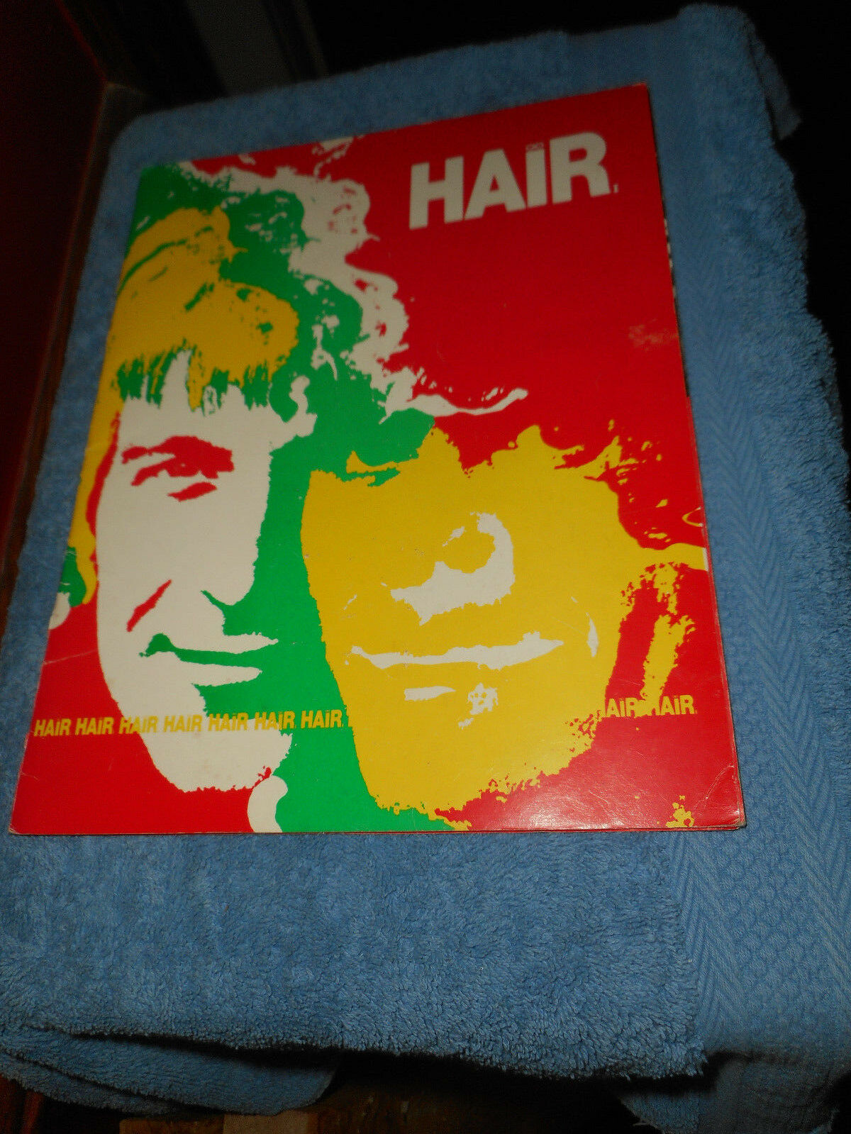 Original 1969 Hair The American Tribal Love Rock Musical Theater Program