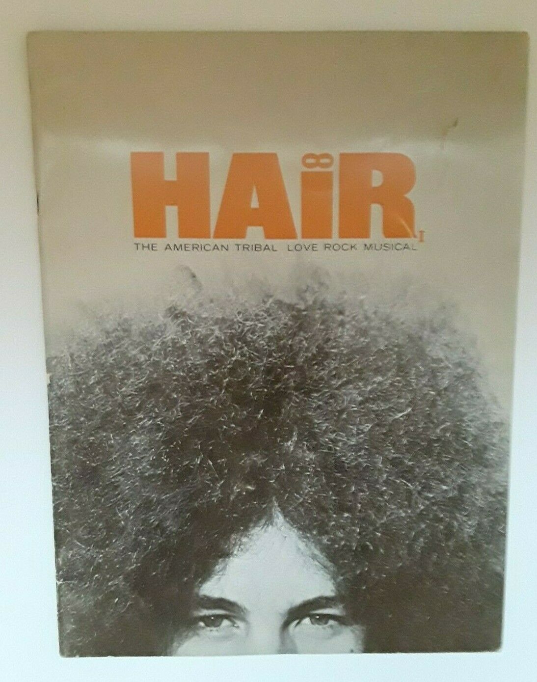 Hair Souvenir Program Booklet Vtg 1960-69 The American Tribal Love Rock Musical