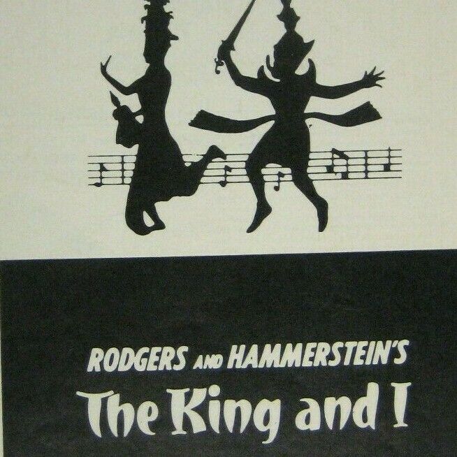 King And I Playhouse Theatre Mall Program 1967 New Jersey Kermoyan Dran Hamilton