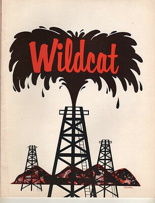 Martha Raye  Souvenir Program "wildcat"  1962 Stock